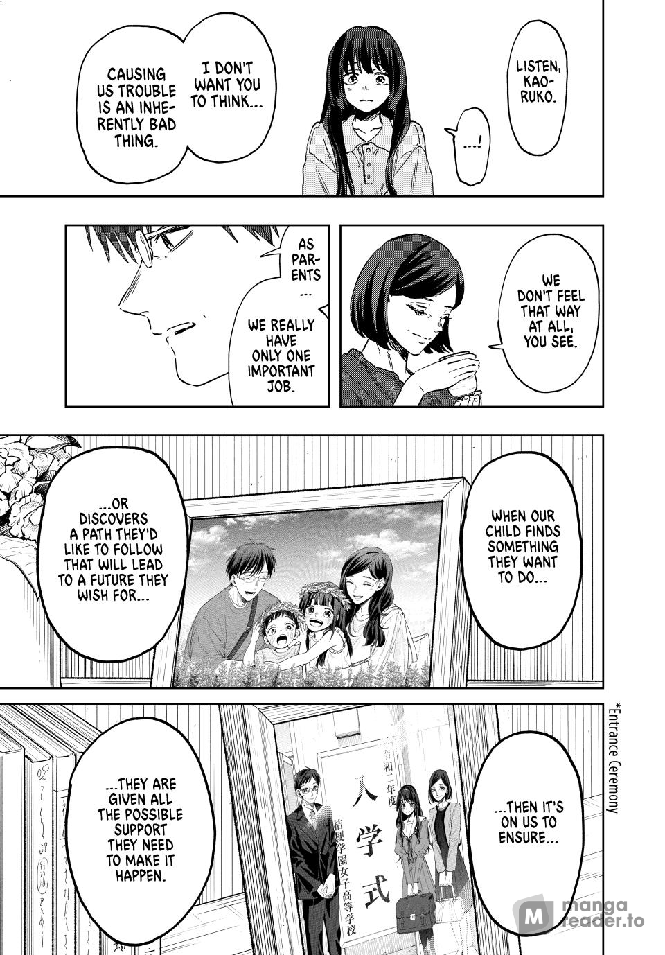 Kaoru Hana wa Rin to Saku, Chapter 131 image 19